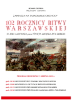 Plakat obchodów rocznicy Bitwy Warszawskiej